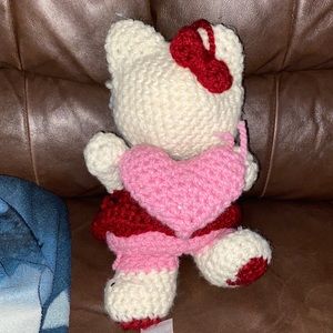 Hello kitty crochet plush